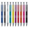 Libetui Pack of 10 High-Quality Metal Ballpoint Pens Colourful Ballpoint