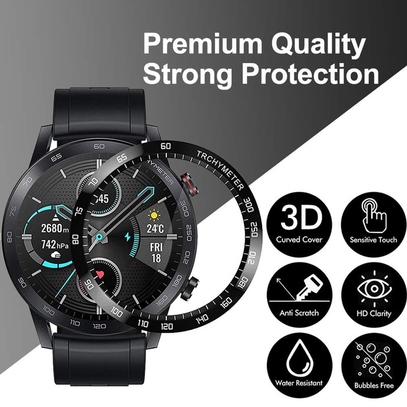 Msm-case [4 Pieces Screen Protector Compatible with Honor Watch Magic