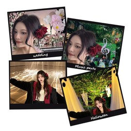 Flower Hair Clips Rose Clip for Women Girls Hawaiian Flower Hair Clips Hair Accessories for Rose Barrette Women Bridesmaids Bride Bachelorette Wedding Hair Clips Dark Red