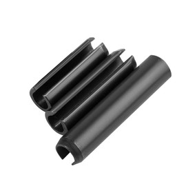 FEEIMOL Tension Pin Hollow Spring Pins Manganese Steel Cotter Pins M8 x 50 mm (10 Pieces)
