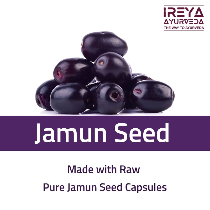 Ireya Ayurveda Ireya Ayurveda Jamun Seed Capsules and Amla Extract
