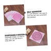 SEWACC Toilet Drain Hole Filtering Sticker Set 20pcs Anti-Blocking Hair