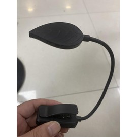 Rechargeable Book Lights for Reading at Night - Eye,3 Color Temperatures,3 Brightness Levels,Flexible Goose Neck Clip on Light,Reading Lights for Books in bed with Power Indicator for Bookworms(Black)