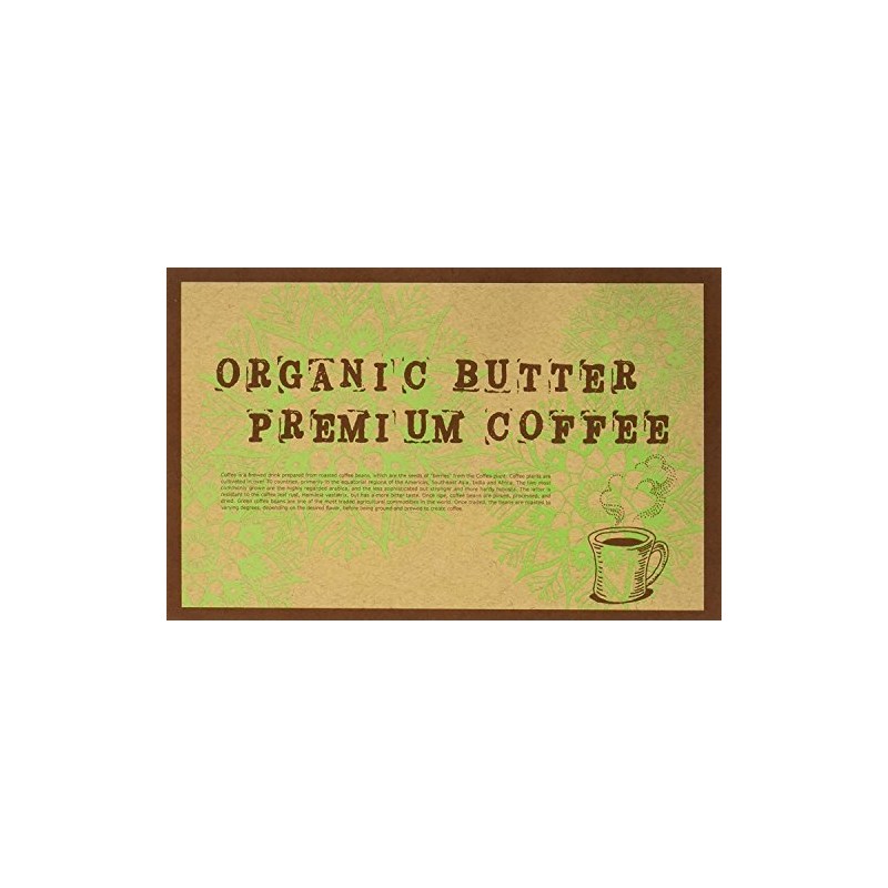 1 month supply. Premium coffee with organic ingredients
