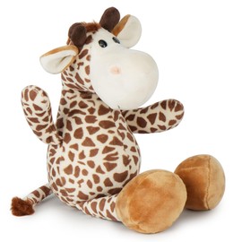 BenBen Cuddly Toy Giraffe Sitting 30 cm, Plush Toy Cute, Soft Stuffed Toy for Birthday Gift, Gift for Boys and Girls