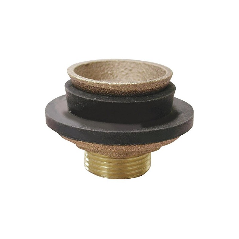 Aqua Plumb 3305030 2 x 2" Brass Closet Spud