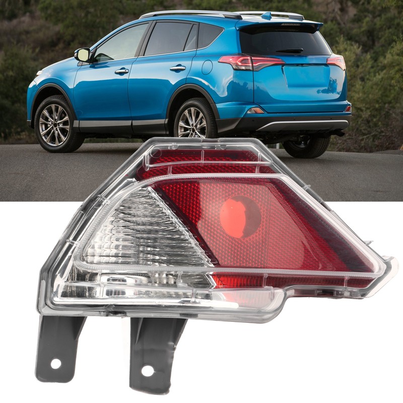 Rear Bumper Reflector Light Waterproof Reflector Light Stop Lamp for