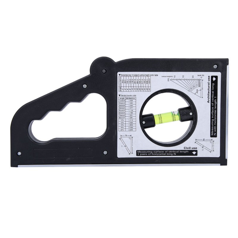 Multifunctional ABS Engineering Slope Level Meter Angle Measuring Scale Tool(with