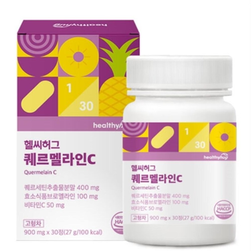 Quermeline C Premium Quercetin Bromelain 2ea / 퀘르멜라인c 프리미엄퀘르세틴 브로멜라인