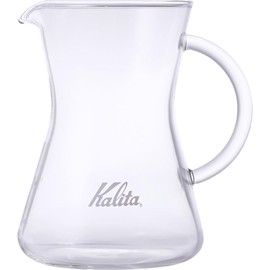 Kalita Seamless Coffee Server, Thermal, Heat Resistant Glass, For 1-2 People, 10.1 fl oz (300 ml), Microwave, Dishwasher Safe, Conical Server 300, #31286, Coffee Hand Drip Equipment, Coffee Carafe
