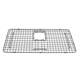 Sinkology SG014-28MB Alder Kitchen Sink Bottom Grid, Matte Black