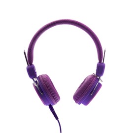 Moki ACCHPKSPP Kid Safe Volume Limited Headphones, Pink/Purple