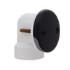 Westbrass Tip-Toe Sch. 40 PVC Bath Waste with Two-Hole Elbow,