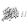 uxcell® M10x50mm Plastic Anchors Lag Expansion Nails Plugs Screws Clips