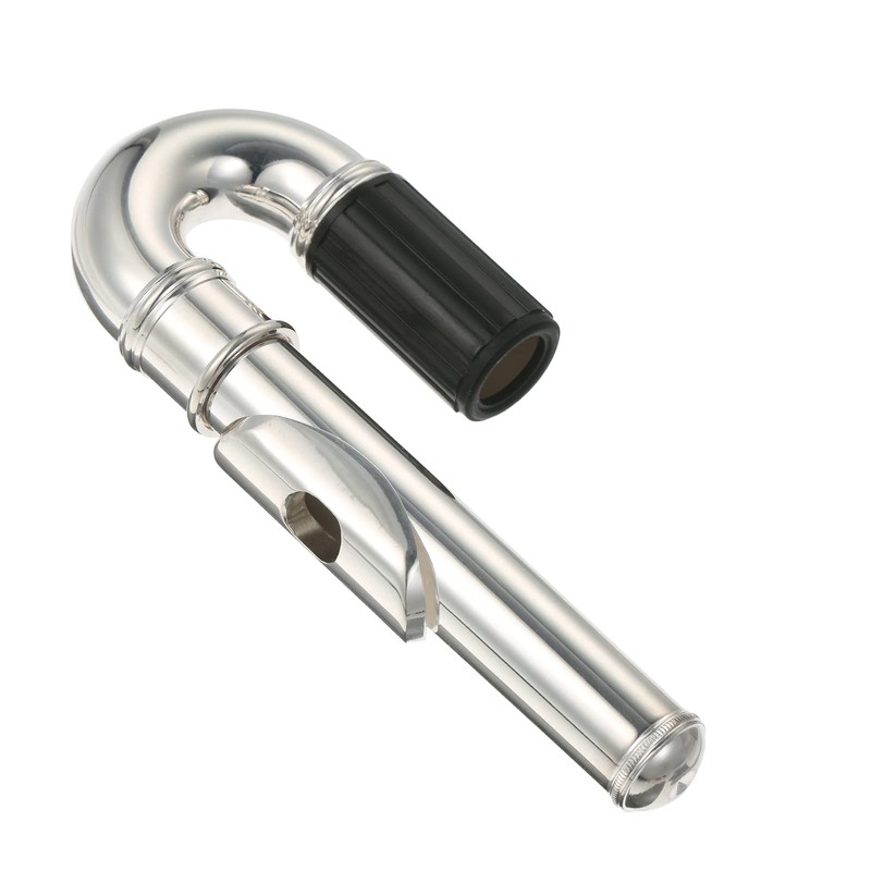 summina Nickel-Plated Flute Curved Head Joint Musical Instrument Accessories Headjoints