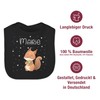 Geschenk mit Namen personalisiert by Shirtracer - Baby Bib -