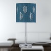 Set of 2 Teal Table Lamp Shades, Lampshades for Table