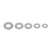 250PCS Flat Washer Kit Stainless Steel 5 Specifications Anti Corrosion