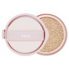 Huxley Essence Cover Unthin Layer Cushion Refill 12g, 01 Desert Peach, 1 pc / 헉슬리 에센스 커버 언씬 레이어 쿠션 리필 12g, 01 데저트 피치, 1개