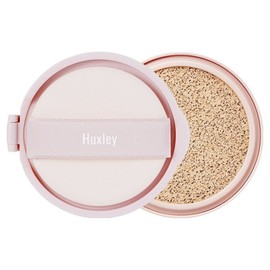 Huxley Essence Cover Unthin Layer Cushion Refill 12g, 01 Desert Peach, 1 pc / 헉슬리 에센스 커버 언씬 레이어 쿠션 리필 12g, 01 데저트 피치, 1개