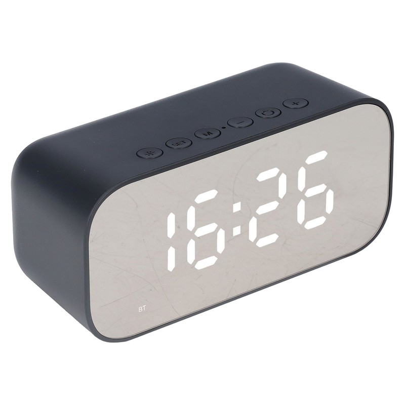 Alarm Clock Radio Portable Dimmer Control Dual Alarm FM Alarm