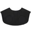 Short Length Hair Cutting Cape Waterproof Silicone Barber Hair Cape