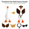 7-Inch Porch Goose Accessories, Mini Desk Goose Outfits for Goose