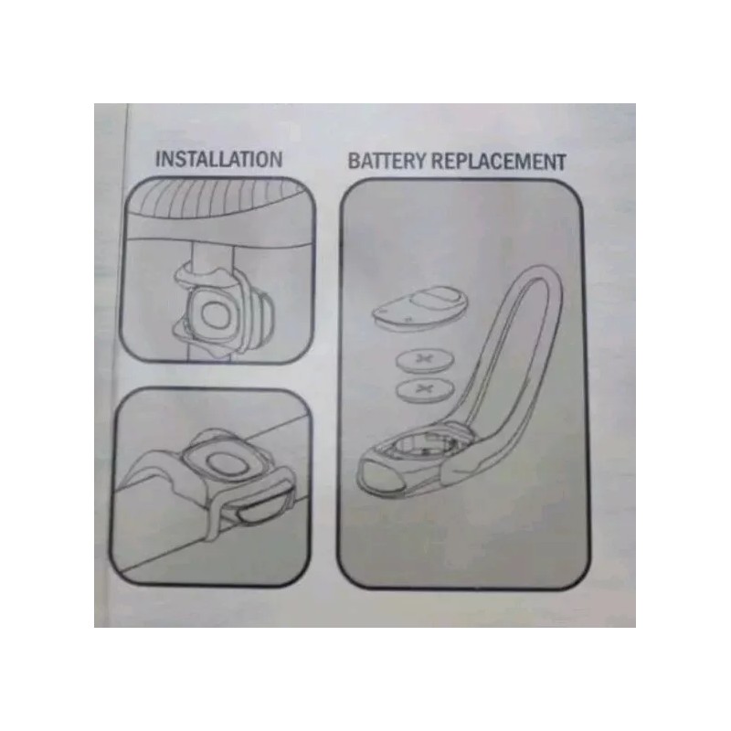 Brunton LED Wrist Light Brunton Wrap Around Reflector - Mounting