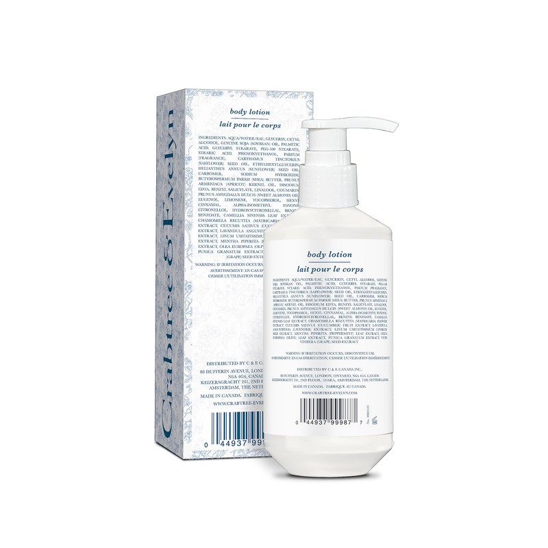 Crabtree & Evelyn Nantucket Briar Scented Body Lotion, 8.2 Fl