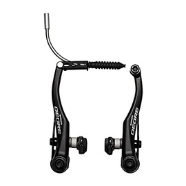 BR-T610 V-Brake Rear S70C Shoe Fixing Bolt: 16.0/25.0mm Black Arch Length: 107mm Includes/Lead Pipe Angle 90°