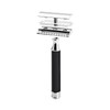 Mühle Safety Razor Closed Comb Metal Black