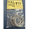 G.A.L Gage Company (20) Socket Weld Contraction Rings 1-1/2” G.A.L