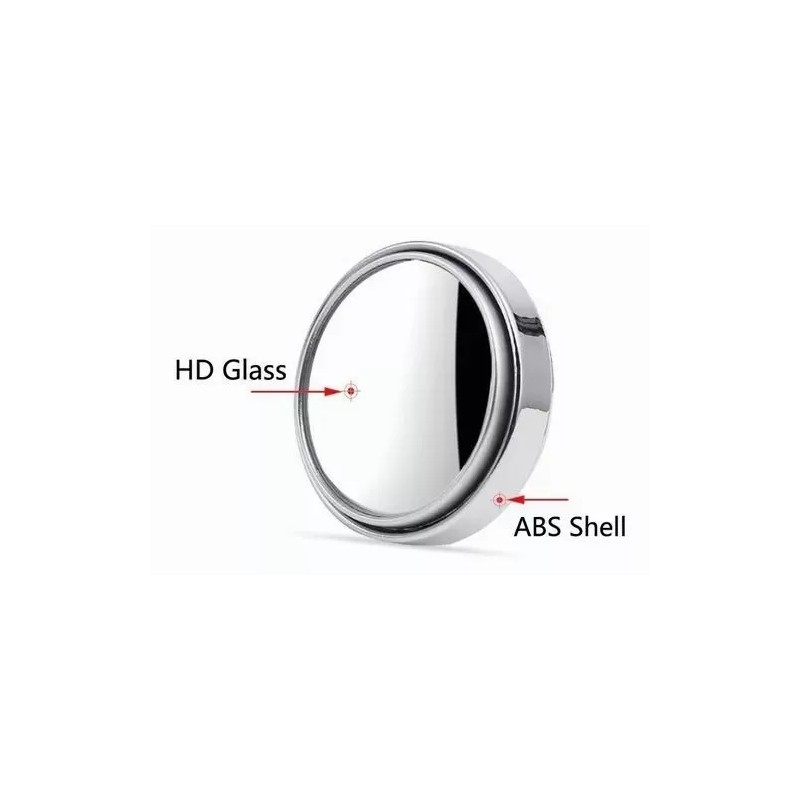 RUBEN ARMANDO 2 Pcs Espejo Retrovisor Angulo 360 Grados Coche