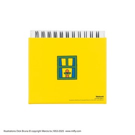 Nakabayashi Photo Trunk Frame Case L Bruna Miffy Yellow A-FTPC-208-1