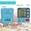 ZCTIMYI Dual Kitchen Timer Digital, 3-Groups Count Down/Up Cooking Timer