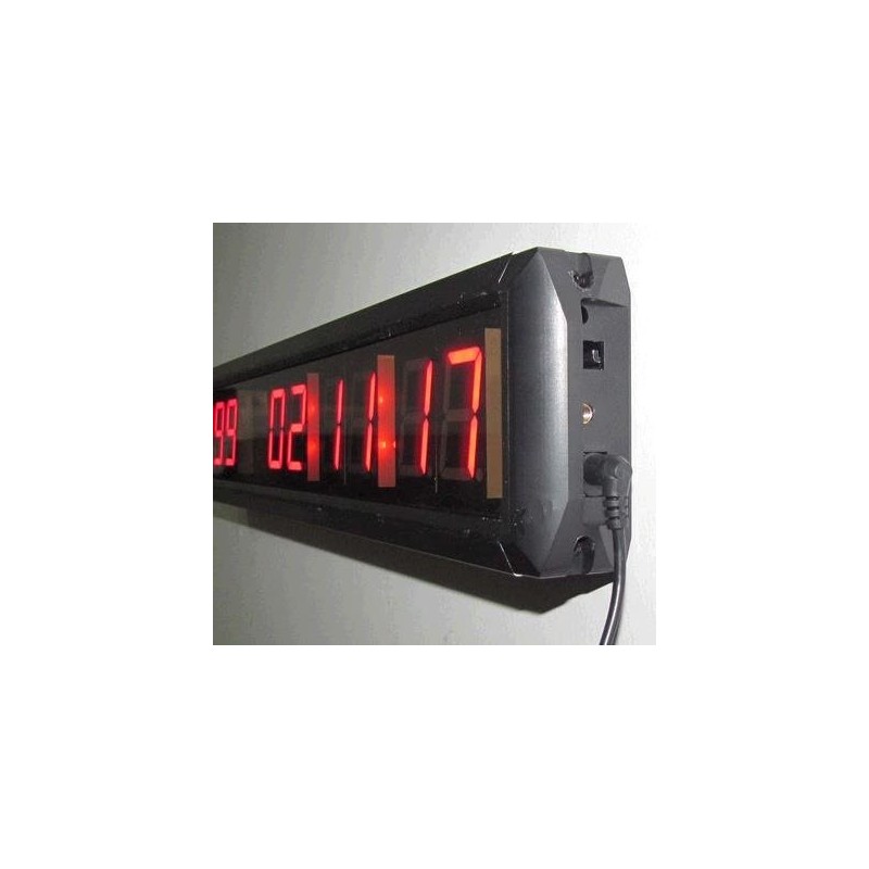 GOODRELIISH Large Red Color LED Digital Wall Day Countdown Clock