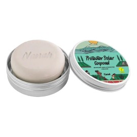 Nanah Protector Solar Natural En Barra I Protección Fps 30