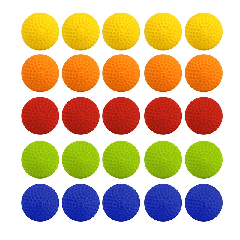 100Pcs Rounds Foam Ammo Refill Replace Balls Pack Children Kids