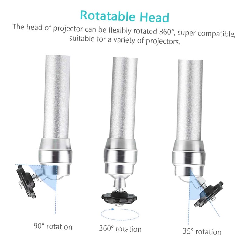 KONTONTY Detachable Projector Mount Ceiling Projector Bracket Wall Hanging Bracket