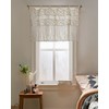 Jakalin Macrame Curtains for Windows Macrame Valances Macrame Wall Decor