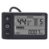 Talany Electric Bicycle LCD Screen Meter,Large Screen Durable Waterproof Connector