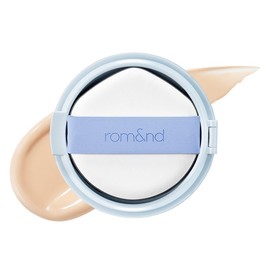 Romand [Vegan Beauty] Romand Bare Water Cushion Foundation Refill 20g, 03 Natural 21, 1 Piece / [비건뷰티] 롬앤 베어 워터 쿠션 파운데이션 리필 20g, 03 내추럴21, 1개