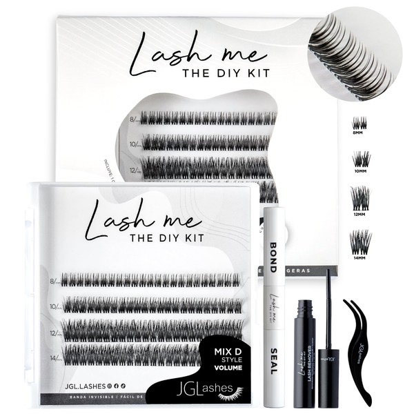JGLashes - Lash me The DIY kit. Kit de extensiones