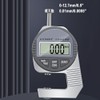 Digital Thickness Gauge Inch/ Metric Thickness Measuring Tools 0-0.5 Inch/