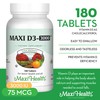 Maxi Health Vitamin D3 3000 IU 75 mcg Vitamin D