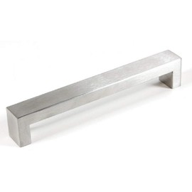 Kingsman Bold Series Pack of 10 Stainless Steel with Brushed Nickel Finish Cabinet Drawer Pull Handle (8 in. (203mm))