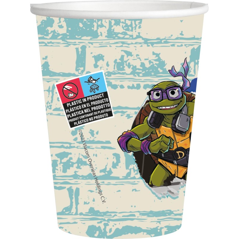 BeenSmile, Ninja Turtles Cups, Children's Cups, Children's Birthday Decoration, Party
