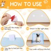 Yalikop 12 Pcs Wall Pee Pad Holder Dog Potty Training