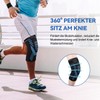 1 x Compression Knee Bandage with Adjustable Velcro Bandage for