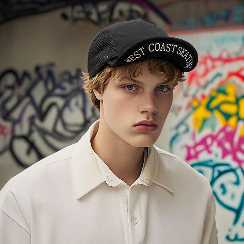 CLAPE Baseball Cap Men Women Baseball Cap with Short Peak